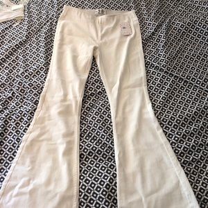 Free people white pants